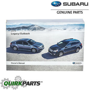 2014 Subaru Legacy Manual